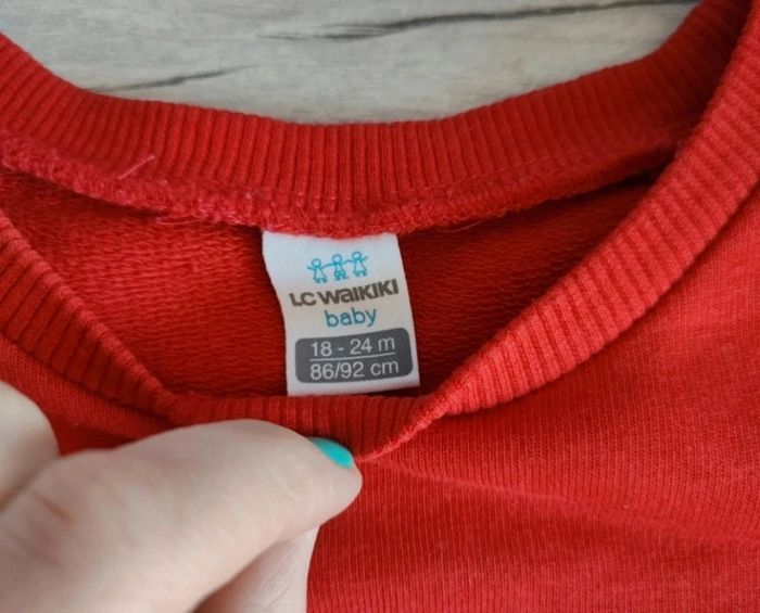 Ensemble LC waikiki rouge 2 ans - photo numéro 3