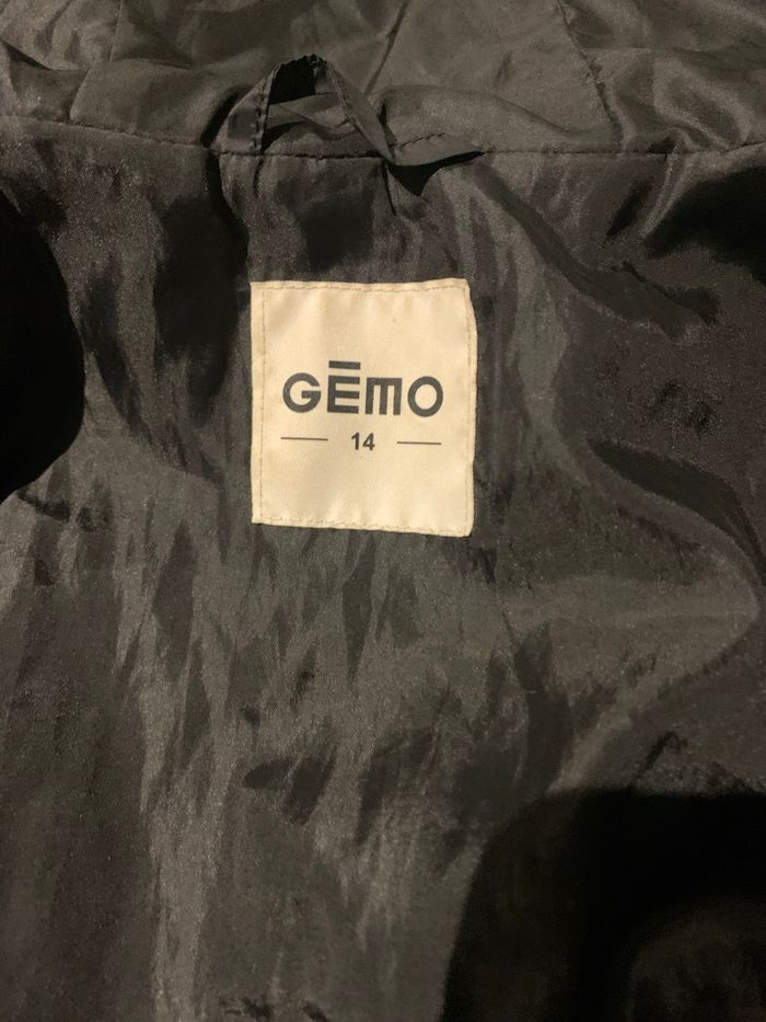 Blouson noir enfants fille - photo numéro 2