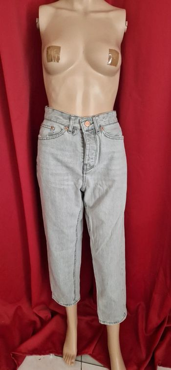 Jeans bershka taille 38 gris homme