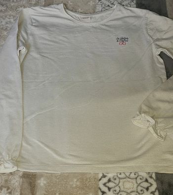 T-shirt fille manches longues tape à l'œil TAO 12 ans