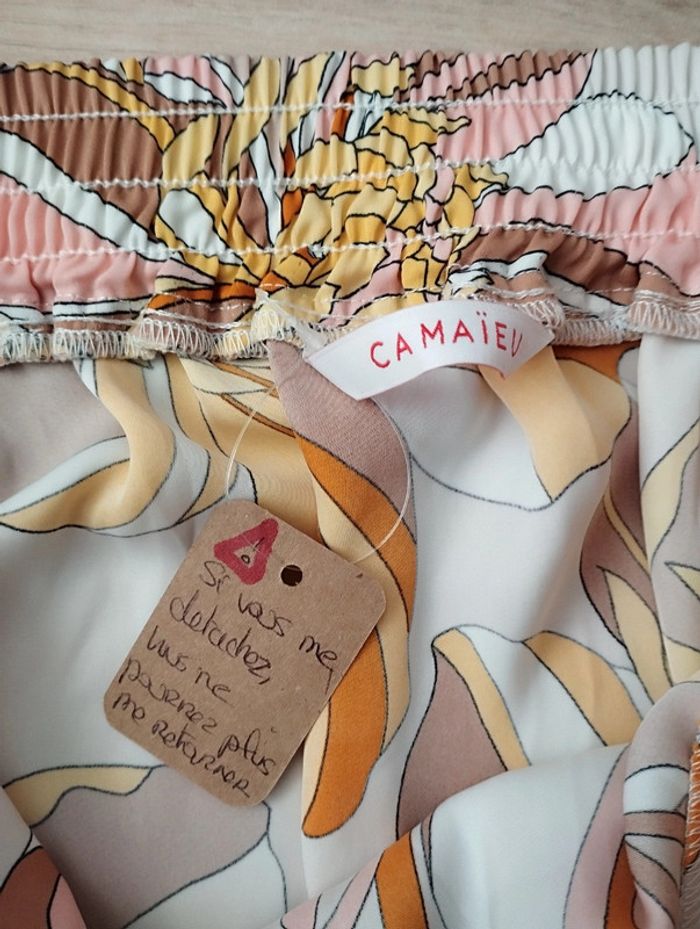 Jupe avec drapé Camaïeu taille 42 - photo numéro 10