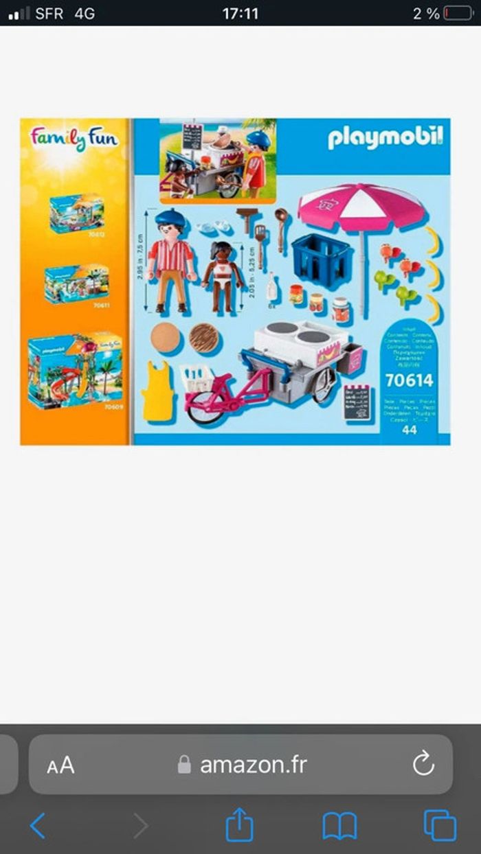 Playmobil marchand - photo numéro 3