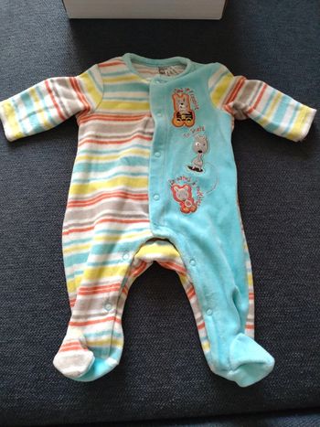 Pyjama orchestra taille 1 mois