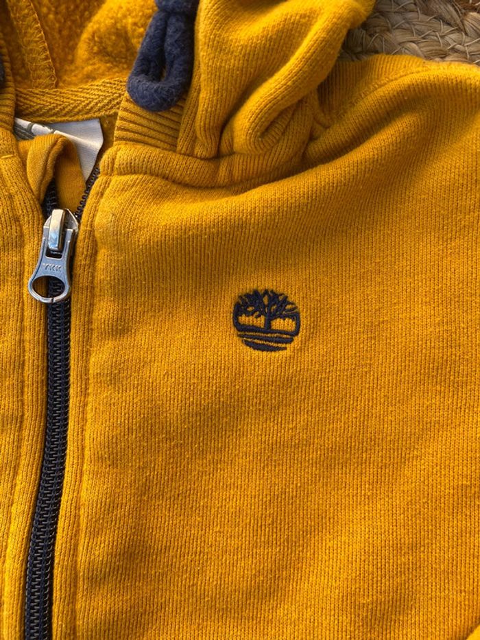 Pull veste zip garçon 24 mois Timberland - photo numéro 2