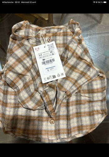 Chemise Zara 