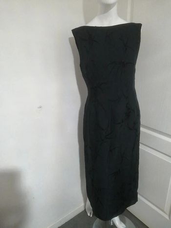 robe longue Gardenia noir taille 38