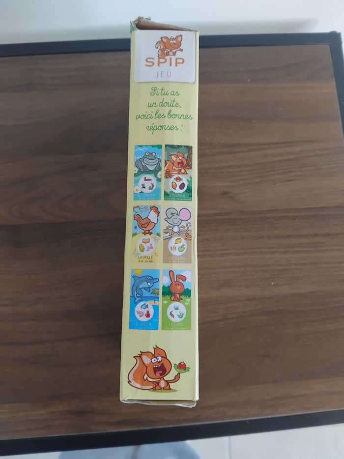Jeu éducatif A la découverte des amis de spip et de la nourriture - photo numéro 3