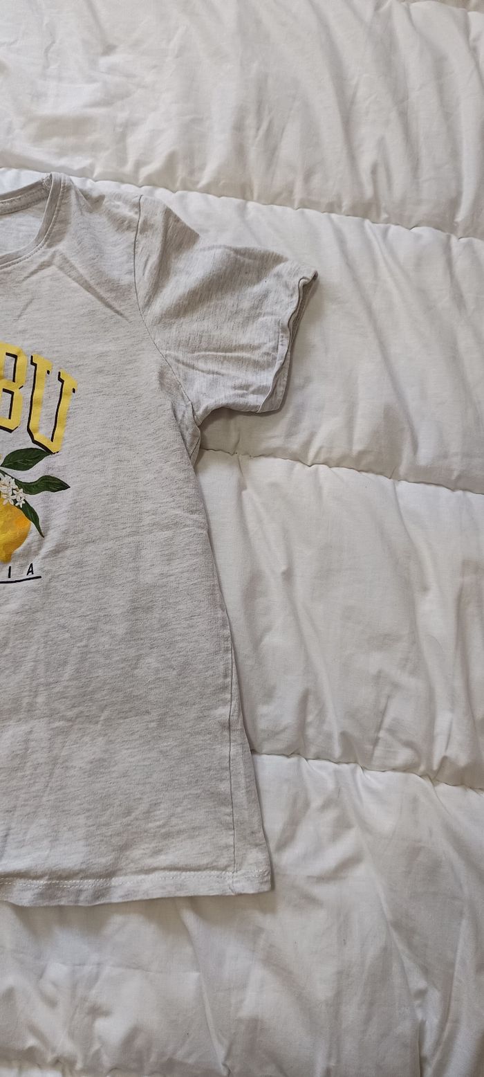 T-shirt gris taille 11/12 ans - photo numéro 4