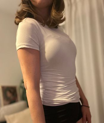 Haut sport h&M blanc crème