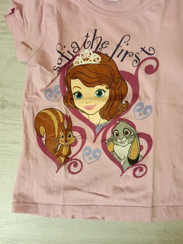 Tee shirt 6 ans princesse sofia - photo numéro 2