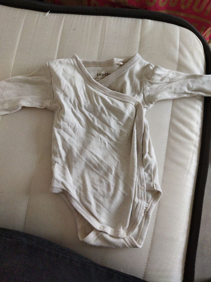 Body blanc 0-2 mois