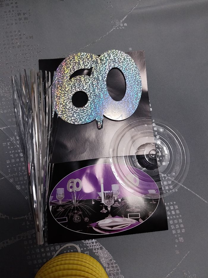 Décorations  pour 60 Ans - photo numéro 5