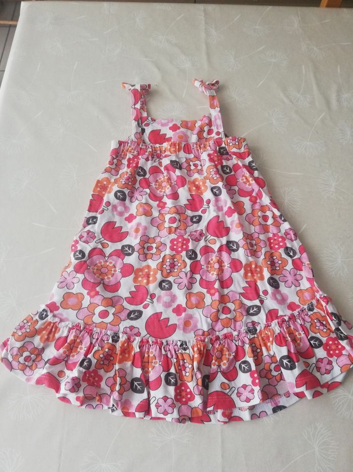 Robe bretelles à fleurs la redoute 86 cm - photo numéro 3