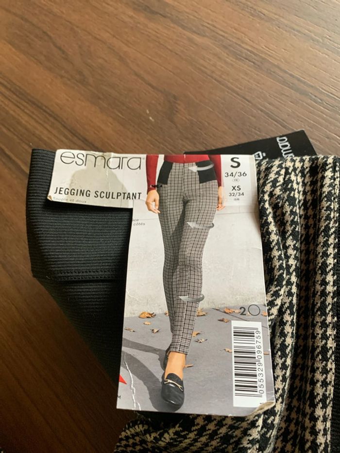 Legging pieds de poule - photo numéro 4