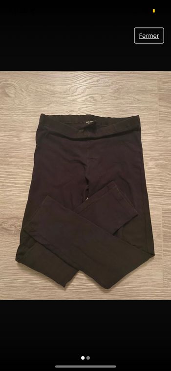 Legging noir 10 ans