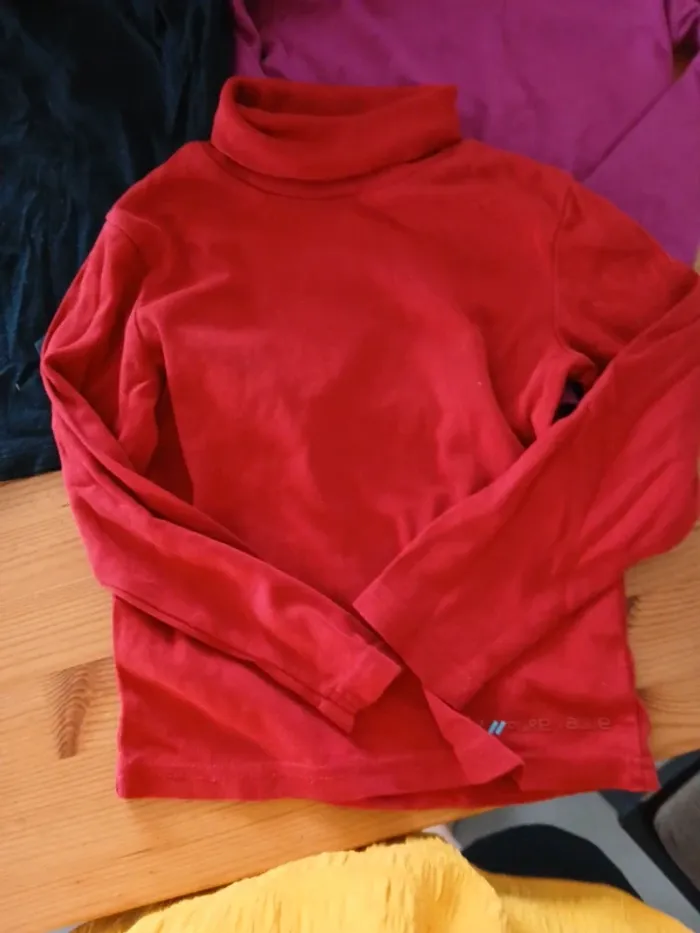 Lot de 4 col roulé 4 ans - photo numéro 2