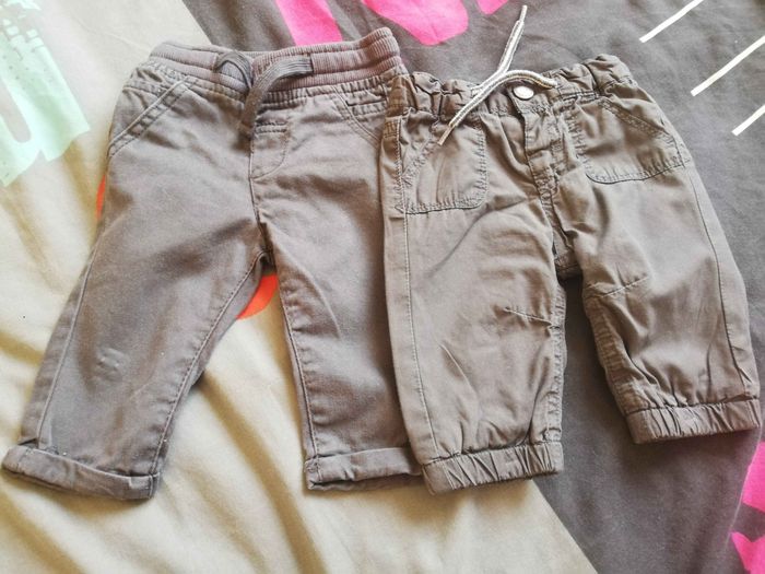 Lot 2 pantalons