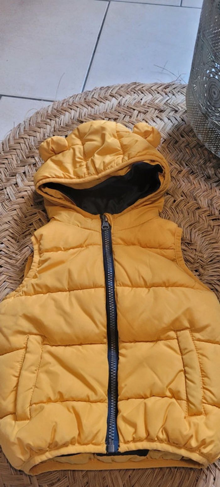 Jolie veste doudoune sans manche Taille 92 - photo numéro 3
