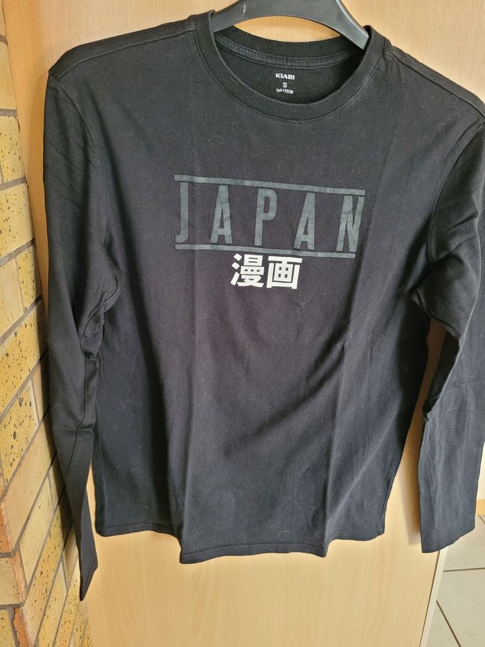 Tee-shirt manches longues garçon Kiabi