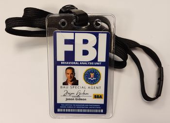 Badge Esprit Criminel - Jason