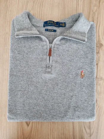 Pull col camionneur vintage homme Ralph Lauren taille xs