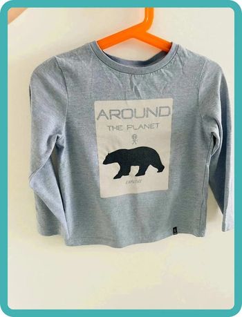 Beau t-shirt manches longues coton 3 ans okaïdi