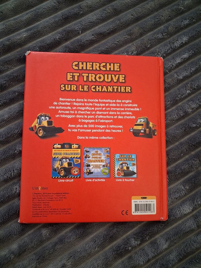 Livre "Cherche et trouve sur le chantier" - photo numéro 2