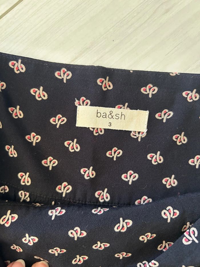 Jupe ba&sh T. 3 noir motifs - photo numéro 2