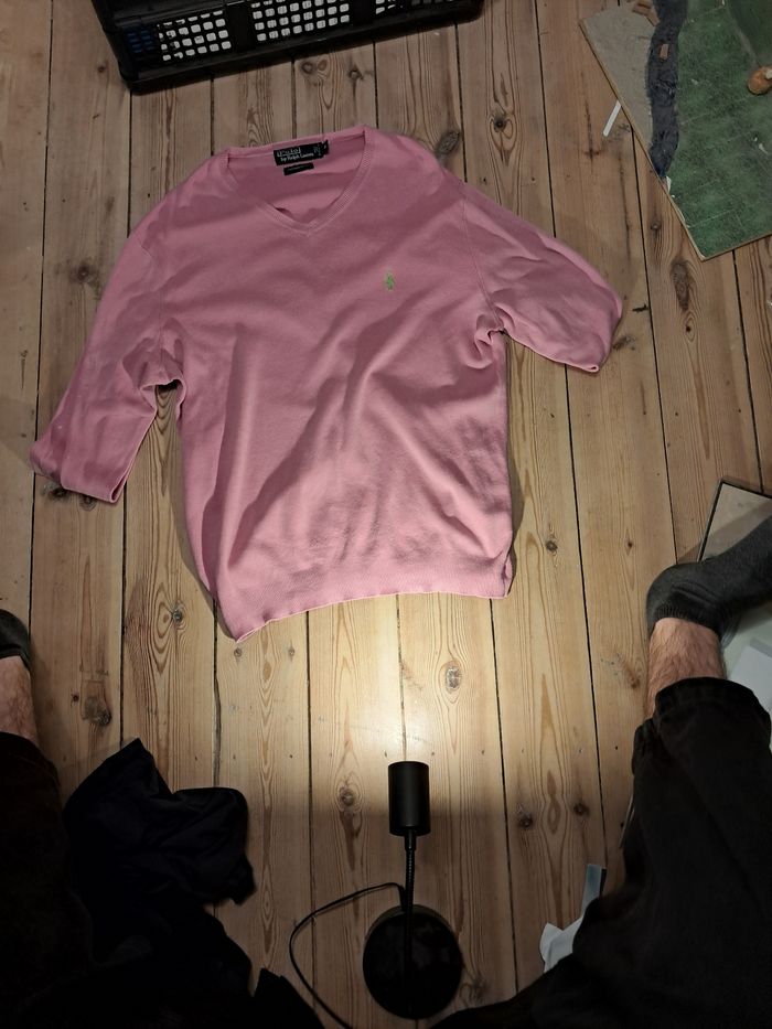 Pull en V POLO by Ralph Lauren - Taille M - photo numéro 10