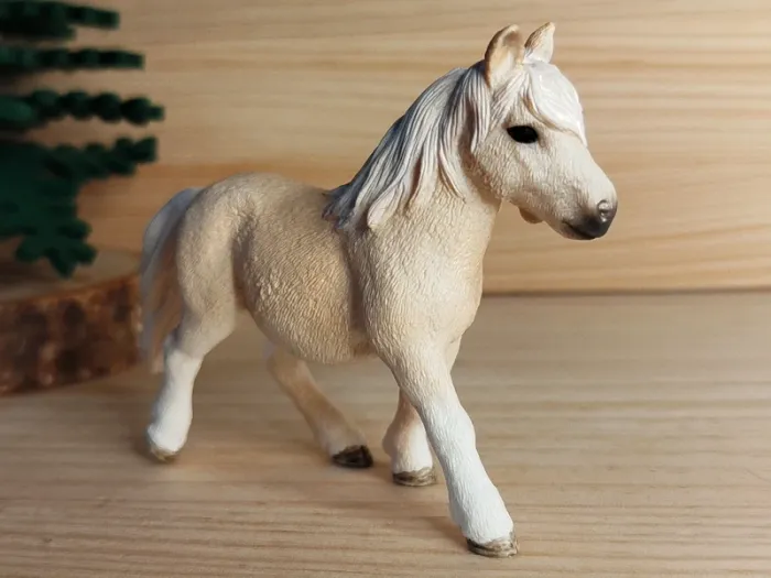 Schleich poney beige figurine animal équidé - photo numéro 2