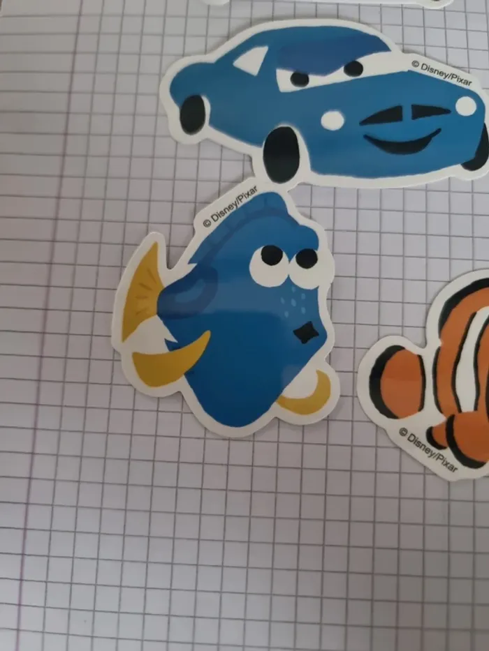 Lot d'autocollants thème pixar (lot E) - photo numéro 2