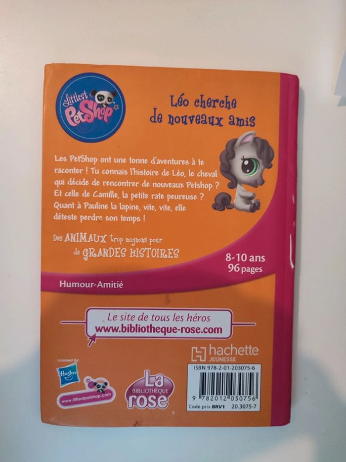 Livre littlest Petshop " Léo cherche de nouveaux amis" - photo numéro 2