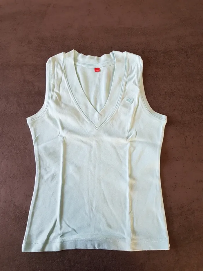 Débardeur Esprit taille M bleu - photo numéro 5