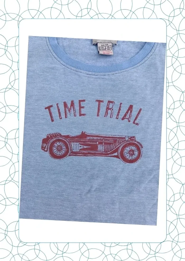 Tee shirt à rayures 6 ans Cyrillus - photo numéro 2