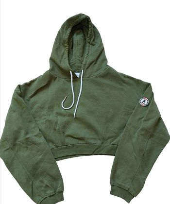 Sweat à capuche court