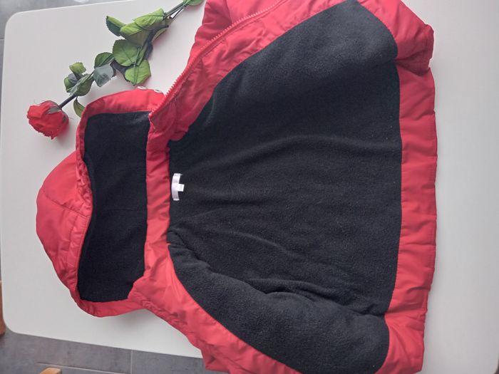 Doudoune manteau rouge 23 mois - photo numéro 3