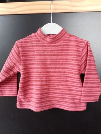 Tee-shirt manches longues fille 12 mois - Kitiwatt