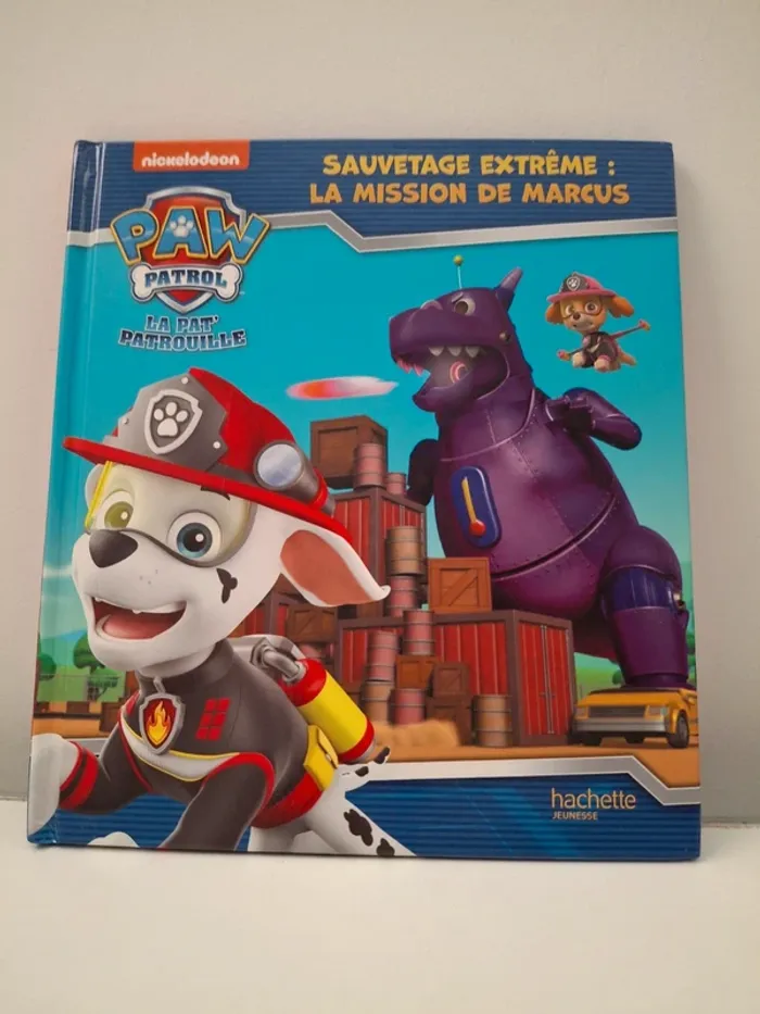 Livre Pat Patrouille Sauvetage extrême