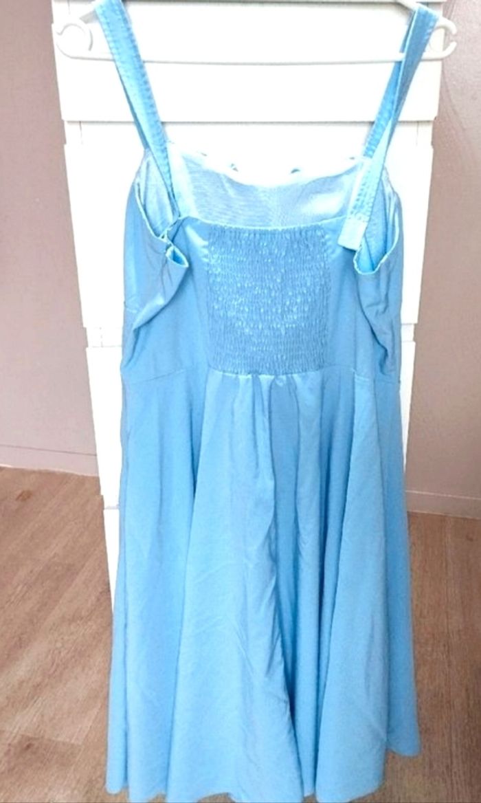 Robe La Belle Époque, vintage à bretelles - photo numéro 3