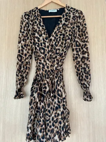 Robe essentiel imprimé animal taille 34