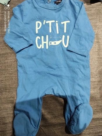 Pyjama léger Kiabi 1 mois