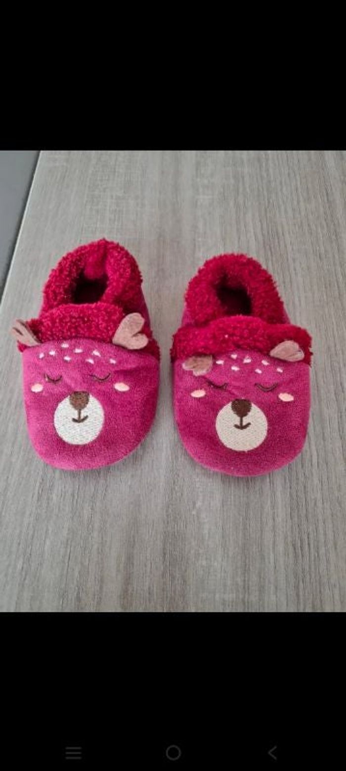 Chausson polaire 12/18 mois ours