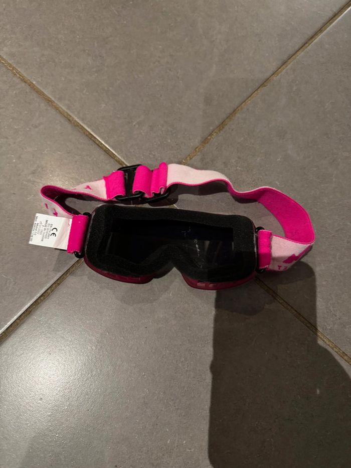 Masque de ski - Mc Kinley / Intersport - Mistral 2.0 - 100% UV S3 - Rose & blanc - photo numéro 6