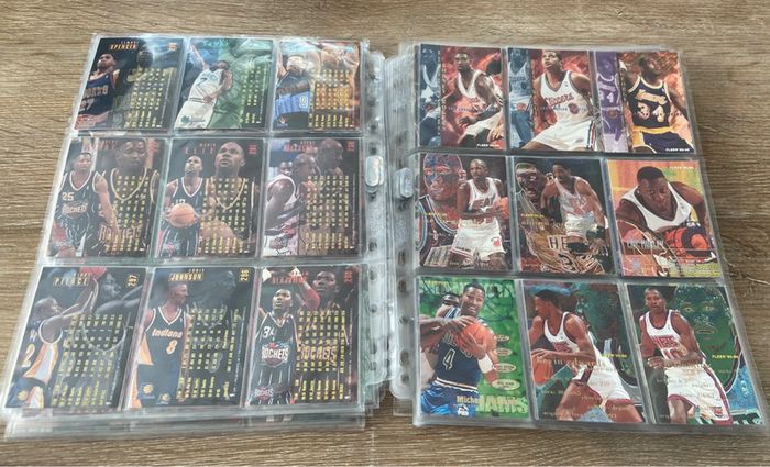 Lot de 149 cartes fleers 95-96 nba vintage - photo numéro 10