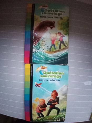 2 livres opération sauvetage