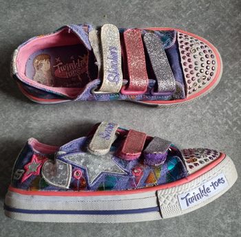 Skechers lumineuses fille p28.5