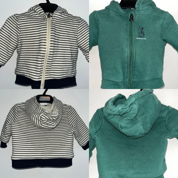 Lot 2 gilets kiabi 3 mois