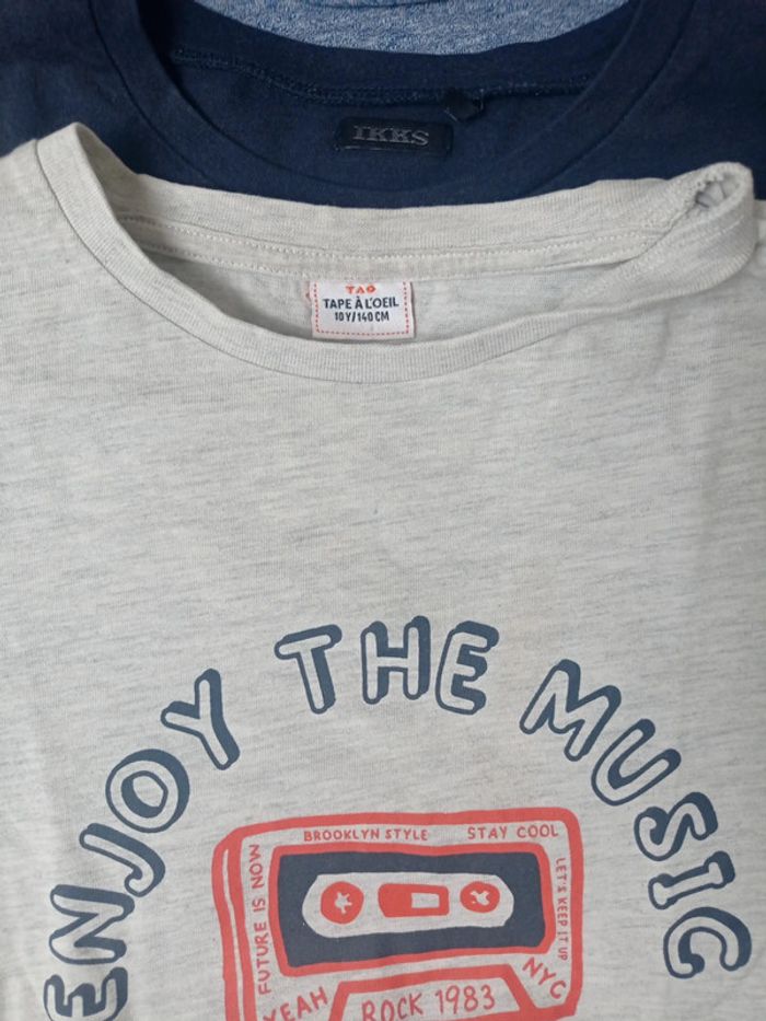 Lot t-shirts 10ans - photo numéro 4