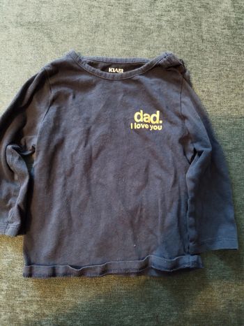 T shirt 12 mois manches longues