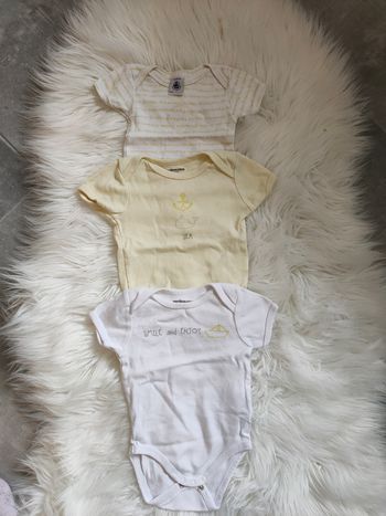 Lot 3 bodys mixte 3 mois